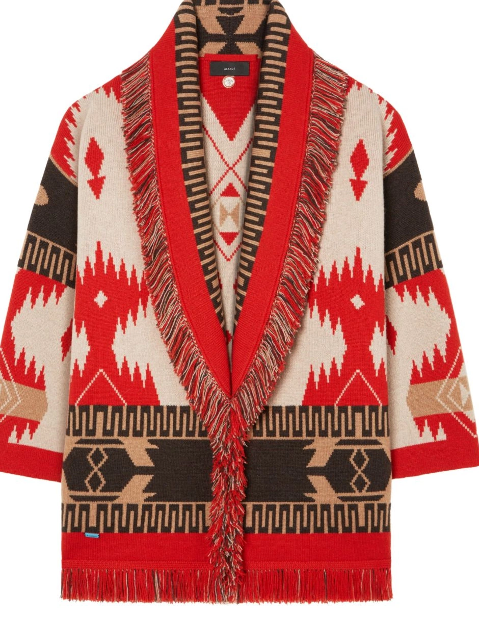 Affordable cashmere Icon cardigan Alanui jacquard Women 0730